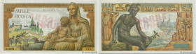 Country : FRANCE 
Face Value : 1000 Francs DÉESSE DÉMÉTER Annulé 
Date : 28 janvier 1943 
Period/Province/Bank : Banque de France, XXe siècle 
Catalog...
