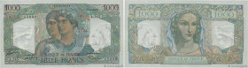 Country : FRANCE 
Face Value : 1000 Francs MINERVE ET HERCULE  
Date : 07 avril 1949 
Period/Province/Bank : Banque de France, XXe siècle 
Catalogue r...