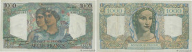 Country : FRANCE 
Face Value : 1000 Francs MINERVE ET HERCULE  
Date : 29 juin 1950 
Period/Province/Bank : Banque de France, XXe siècle 
Catalogue re...
