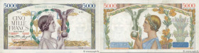 Country : FRANCE 
Face Value : 5000 Francs VICTOIRE  
Date : 16 mai 1935 
Period/Province/Bank : Banque de France, XXe siècle 
Catalogue reference : F...