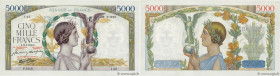 Country : FRANCE 
Face Value : 5000 Francs VICTOIRE Impression à plat  
Date : 18 février 1943 
Period/Province/Bank : Banque de France, XXe siècle 
C...