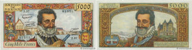 Country : FRANCE 
Face Value : 5000 Francs HENRI IV  
Date : 02 janvier 1958 
Period/Province/Bank : Banque de France, XXe siècle 
Catalogue reference...