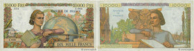 Country : FRANCE 
Face Value : 10000 Francs GÉNIE FRANÇAIS  
Date : 04 mars 1954 
Period/Province/Bank : Banque de France, XXe siècle 
Catalogue refer...