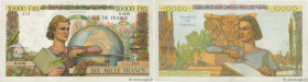 Country : FRANCE 
Face Value : 10000 Francs GÉNIE FRANÇAIS  
Date : 03 mars 1955 
Period/Province/Bank : Banque de France, XXe siècle 
Catalogue refer...