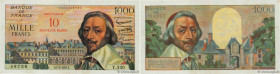 Country : FRANCE 
Face Value : 10 NF sur 1000 Francs RICHELIEU  
Date : 07 mars 1957 
Period/Province/Bank : Banque de France, XXe siècle 
Catalogue r...