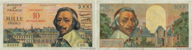 Country : FRANCE 
Face Value : 10 NF sur 1000 Francs RICHELIEU Numéro radar 
Date : 07 mars 1957 
Period/Province/Bank : Banque de France, XXe siècle ...