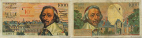 Country : FRANCE 
Face Value : 10 NF sur 1000 Francs RICHELIEU Numéro spécial 
Date : 07 mars 1957 
Period/Province/Bank : Banque de France, XXe siècl...