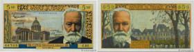 Country : FRANCE 
Face Value : 5 Nouveaux Francs VICTOR HUGO  
Date : 01 juin 1961 
Period/Province/Bank : Banque de France, XXe siècle 
Catalogue ref...