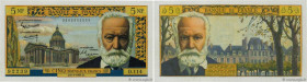 Country : FRANCE 
Face Value : 5 Nouveaux Francs VICTOR HUGO  
Date : 06 mai 1964 
Period/Province/Bank : Banque de France, XXe siècle 
Catalogue refe...