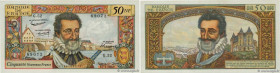 Country : FRANCE 
Face Value : 50 Nouveaux Francs HENRI IV  
Date : 07 avril 1960 
Period/Province/Bank : Banque de France, XXe siècle 
Catalogue refe...