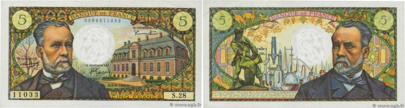 Country : FRANCE 
Face Value : 5 Francs PASTEUR  
Date : 01 septembre 1966 
Peri...