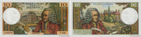 Country : FRANCE 
Face Value : 10 Francs VOLTAIRE Fauté 
Date : 03 juin 1971 
Period/Province/Bank : Banque de France, XXe siècle 
Catalogue reference...
