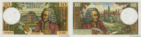 Country : FRANCE 
Face Value : 10 Francs VOLTAIRE  
Date : 07 juin 1973 
Period/Province/Bank : Banque de France, XXe siècle 
Catalogue reference : F....