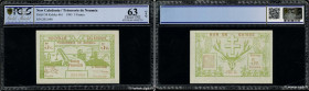 Country : NEW CALEDONIA 
Face Value : 5 Francs  
Date : 15 juin 1943 
Period/Province/Bank : Trésorerie de Nouméa 
Catalogue reference : P.58 
Additio...