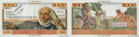 Country : REUNION ISLAND 
Face Value : 5000 Francs Schoelcher Spécimen 
Date : (1960) 
Period/Province/Bank : Institut d'Émission des Départements d'O...