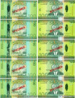 Country : SAMOA 
Face Value : 100 Tala Spécimen 
Date : (2008) 
Period/Province/Bank : Central Bank of Samoa 
Catalogue reference : P.43s 
Alphabet - ...