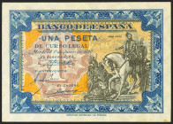 1 Peseta. 1 de Junio de 1940. Sin serie. (Edifil 2021: 441). Apresto original. SC-.