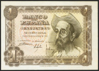 1 Peseta. 19 de Noviembre de 1951. Sin serie. (Edifil 2021: 461). Apresto original. EBC++.