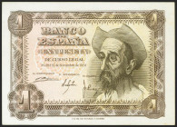 1 Peseta. 19 de Noviembre de 1951. Serie A. (Edifil 2021: 461a). Apresto original. SC.