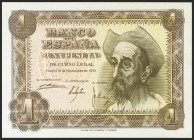 1 Peseta. 19 de Noviembre de 1951. Serie J. (Edifil 2021: 461a). Apresto original. SC.