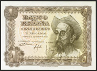 1 Peseta. 19 de Noviembre de 1951. Serie S. (Edifil 2021: 461a). Apresto original. SC.