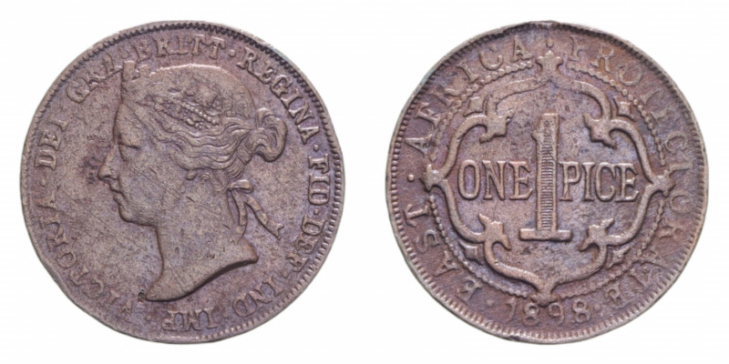 AFRICA EAST VICTORIA PICE 1898 CU. 6,18 GR. qBB