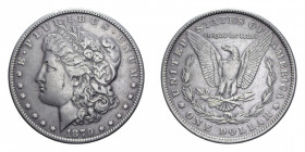 USA DOLLARO 1879 MORGAN AG. 26,53 GR. BB+