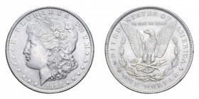 USA DOLLARO 1889 MORGAN AG. 26,80 GR. qFDC (SEGNETTI)