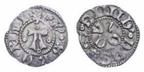 ASCOLI FRANCESCO I SFORZA (1433-1446) BOLOGNINO 2° TIPO R AG. 1,04 GR. GR. BB-SPL