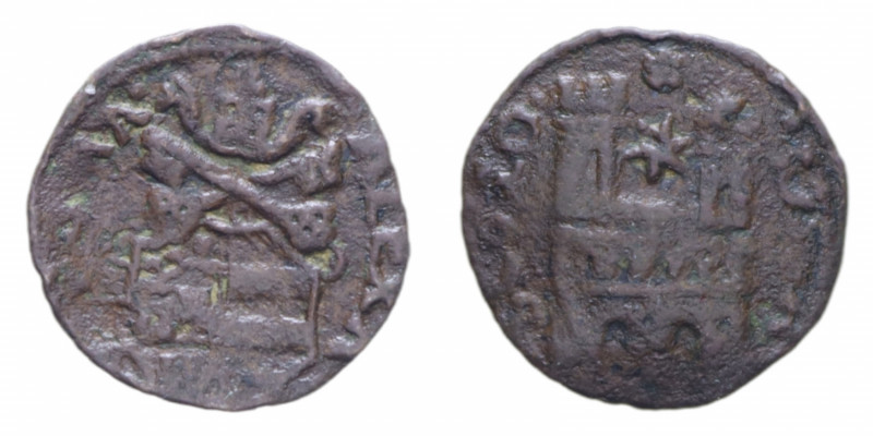 ASCOLI ALESSANDRO VI (1492-1503) QUATTRINO CU. 1,76 GR. qBB