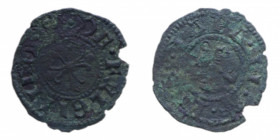 FOLIGNO PIO II (1458-1464) PICCIOLO RR MI. 0,33 GR. MB-BB