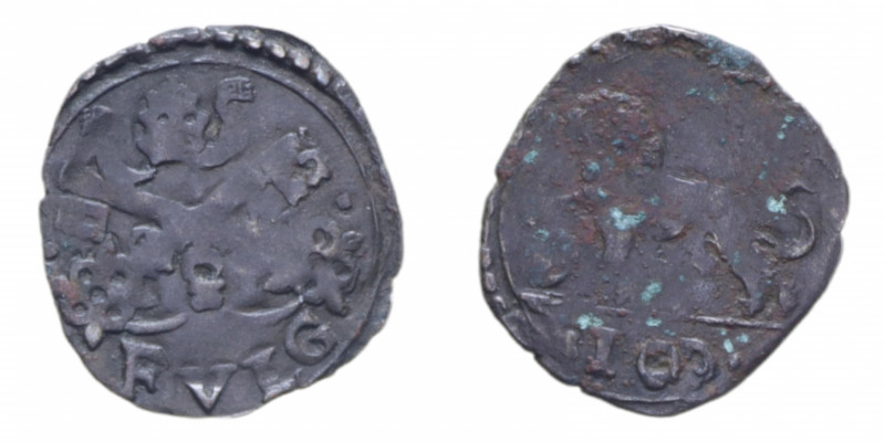 FOLIGNO LEONE X (1513-1521) QUATTRINO R CU. 0,78 GR. qBB