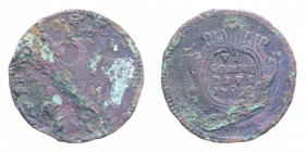 PALERMO FERDINANDO III (1759-1816) 2 GRANI 1782 CU. 8,18 GR. MB+