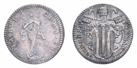 ROMA BENEDETTO XIV (1740-1758) GROSSO A. XIII AG. 1,26 GR. qSPL