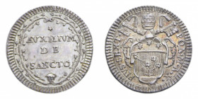 ROMA PIO VI (1775-1799) GROSSO A. X AG. 1,32 GR. SPL