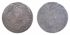 RONCIGLIONE PIO VI (1775-1779) 3 BAIOCCHI 1799 SAMPIETRINO R CU. 15,85 GR. MB/MB+