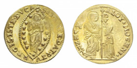 VENEZIA DOGE ALVISE II MOCENIGO (1700-1709) ZECCHINO AU. 3,51 GR. BB-SPL