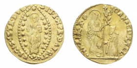 VENEZIA DOGE GIOVANNI CORNER II (1709-1722) ZECCHINO AU. 3,46 GR. BB+