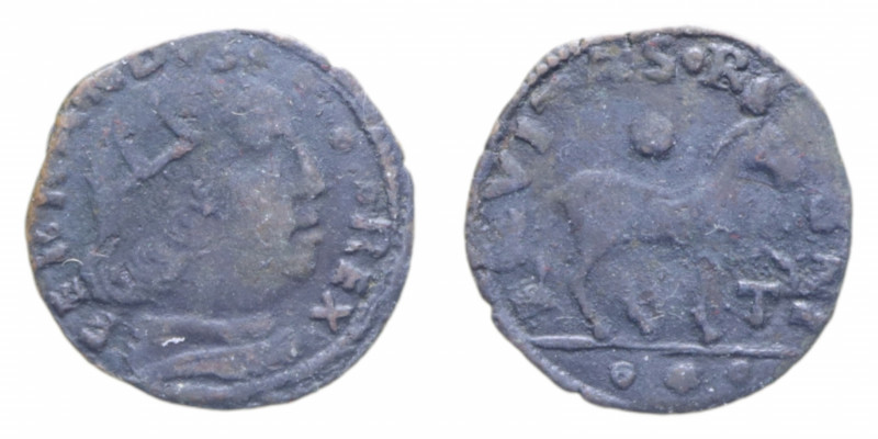 REGNO DI NAPOLI FERDINANDO I D'ARAGONA (1458-1494) CAVALLO (T SOTTO ZAMPA) RR CU...