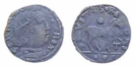 REGNO DI NAPOLI FERDINANDO I D'ARAGONA (1458-1494) CAVALLO (T SOTTO ZAMPA) RR CU. 1,37 GR. MB-BB