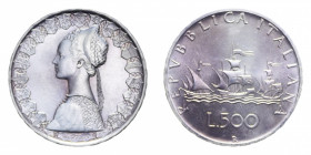 500 LIRE 1980 CARAVELLE AG. 11 GR. FDC