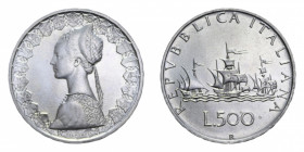 500 LIRE 1982 CARAVELLE AG. 11 GR. FDC