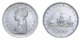 500 LIRE 1988 CARAVELLE R AG. 11 GR. FDC