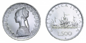 500 LIRE 1989 CARAVELLE NC AG. 11 GR. FDC