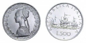 500 LIRE 1995 CARAVELLE R AG. 11 GR. FDC