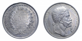 REGNO DI SARDEGNA VITT. EMANUELE II 1859 ALLEANZA FRANCO SARDA PER L'INDIPENDENZA D'ITALIA MB. 50,21 GR. 50 MM. SPL (COLPETTI)