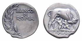 MEDAGLIA BANCO DI ROMA AG. 41,51 GR. 45 MM. SPL+