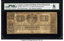 Canada St. John, NB- Commercial Bank of New Brunswick 1 Pound (ca. 1847-57) Ch.# 180-14-04 PMG Very Good 8. 

HID09801242017

© 2022 Heritage Auctions...