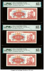 China Central Bank of China 5000 Yuan 1949 Pick 415b S/M#C302-56b Three Consecutive Examples PMG Gem Uncirculated 65 EPQ (3). 

HID09801242017

© 2022...