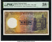 Egypt National Bank of Egypt 10 Pounds 16.5.1951 Pick 23d PMG Choice About Unc 58 EPQ. 

HID09801242017

© 2022 Heritage Auctions | All Rights Reserve...